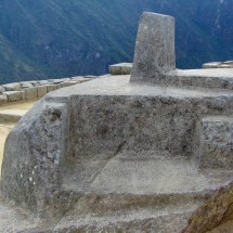 Intiwatana - Holiest stone of Machu Picchu where the sun was tethered